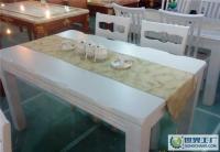 一點紅家私實木田園餐桌 C-3 打造自然溫馨的家居氛圍